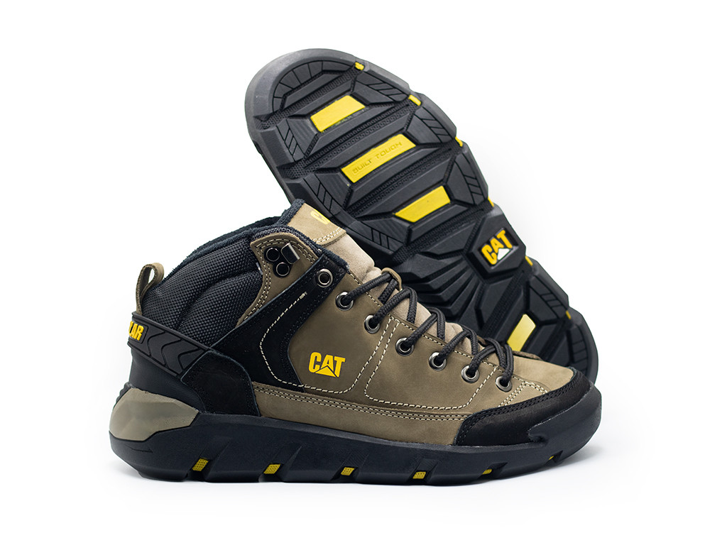 Bota Caterpillar 1343 Beige Sin Puntera