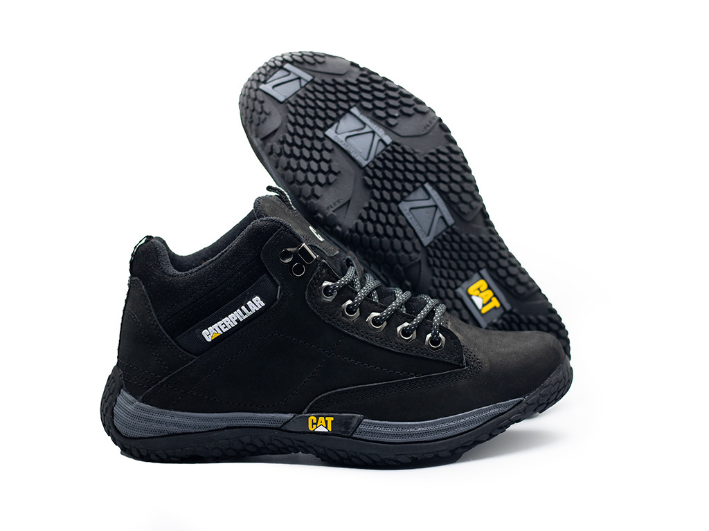 Bota Caterpillar 1309 Negra Sin Puntera