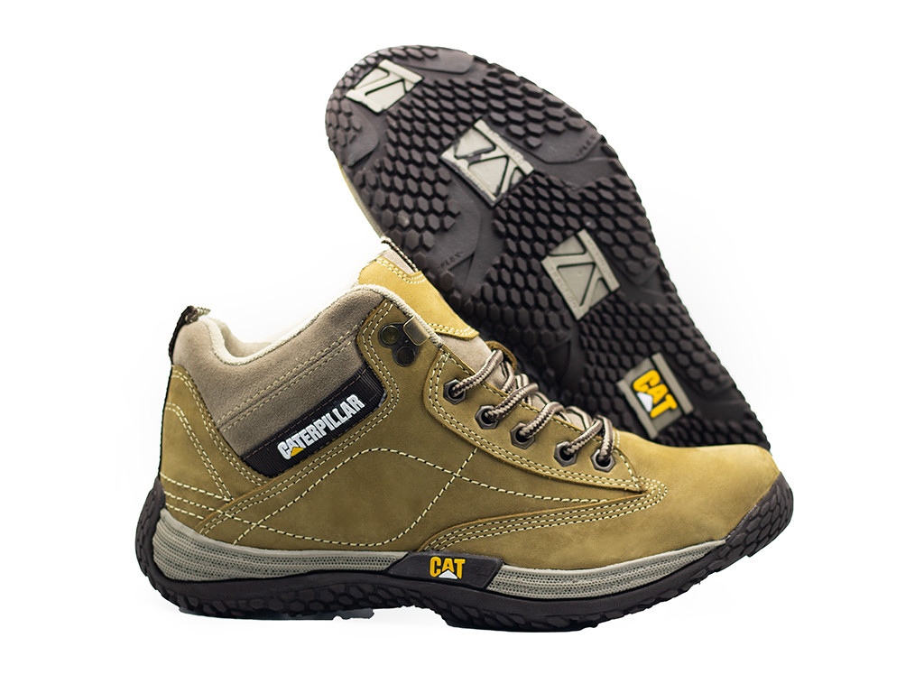 Bota Caterpillar 1309 Ocre Sin Punte