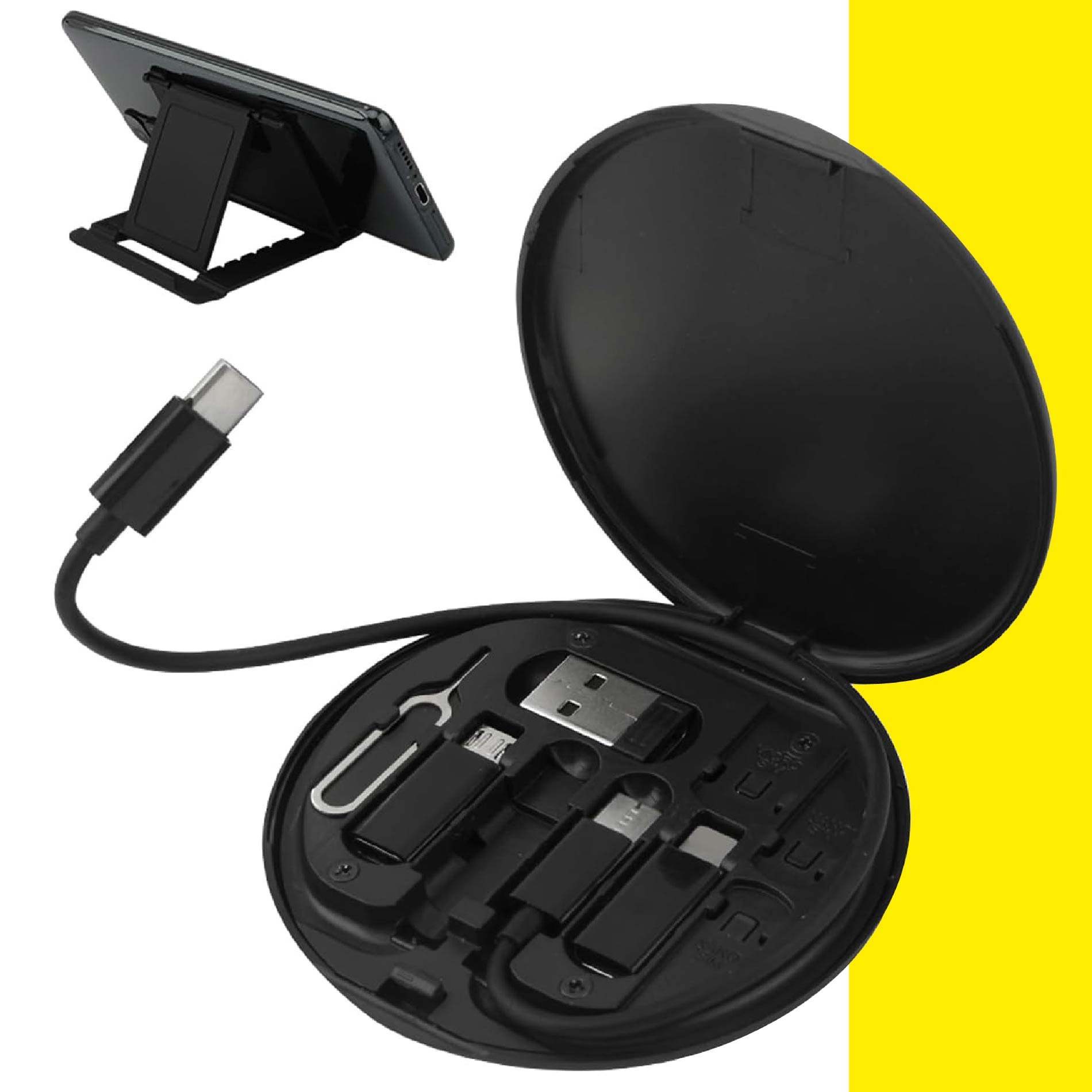 Caja Adaptadores Otg Kit Cables De Carga