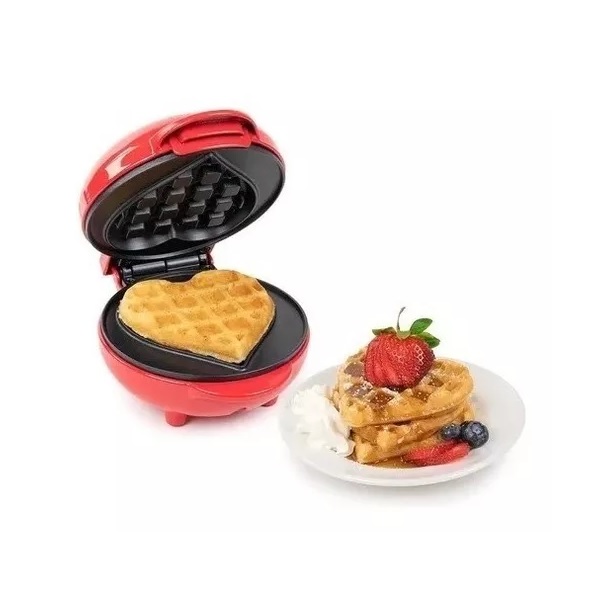 MINI WAFLERA ELÉCTRICA ANTIADHERENTE