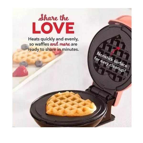 Miniatura 4 de MINI WAFLERA ELÉCTRICA ANTIADHERENTE