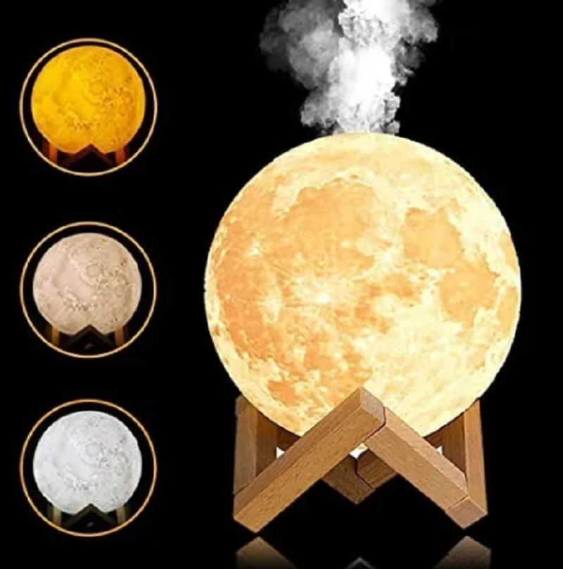 Miniatura 2 de Humificador Difusor Luna Aroma 3 Toques