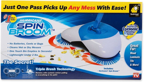 Miniatura 3 de Hurricane Spin Broom Escoba Automatica