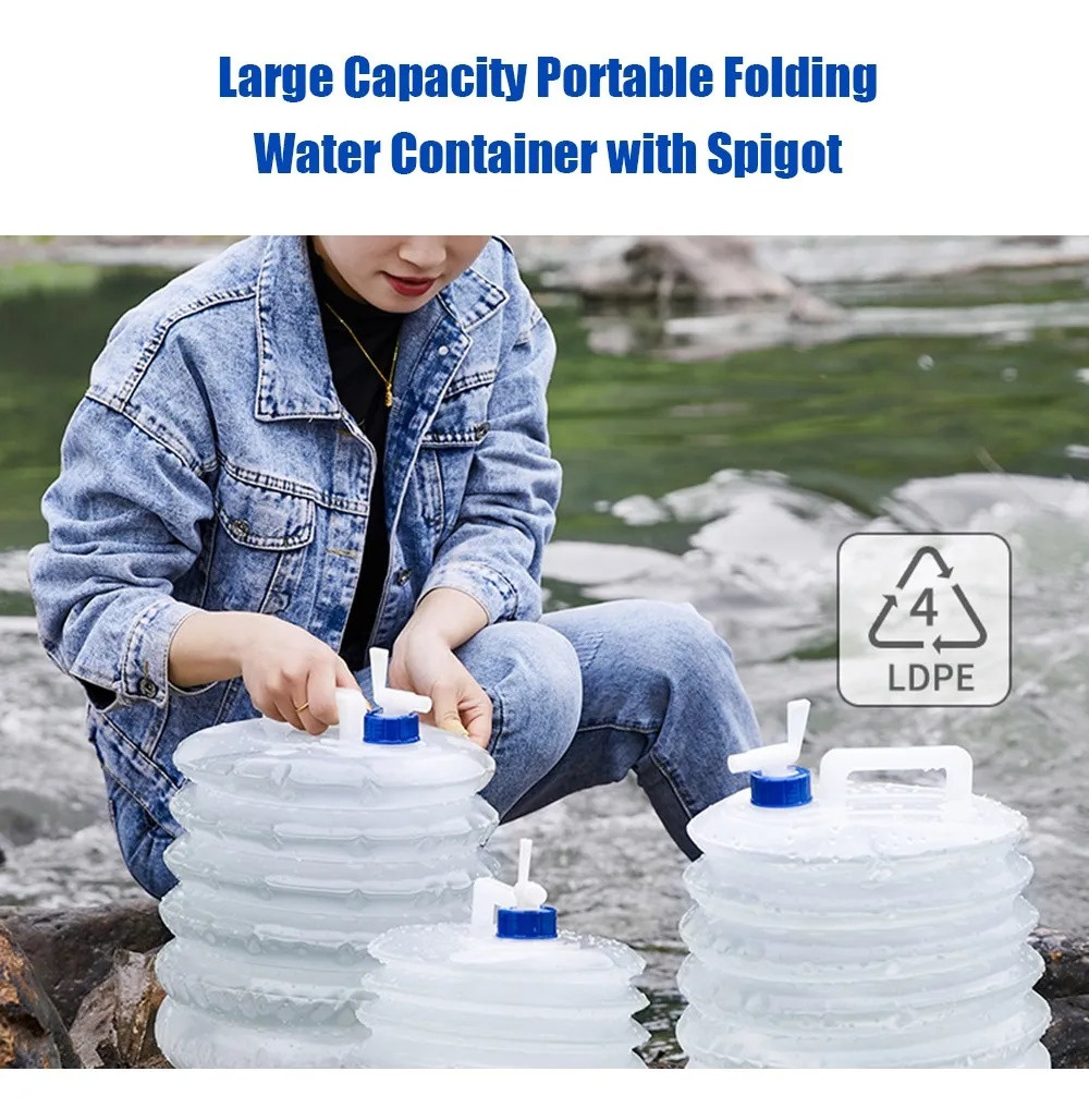 Miniatura 3 de Botellon Plegable De Agua 10L