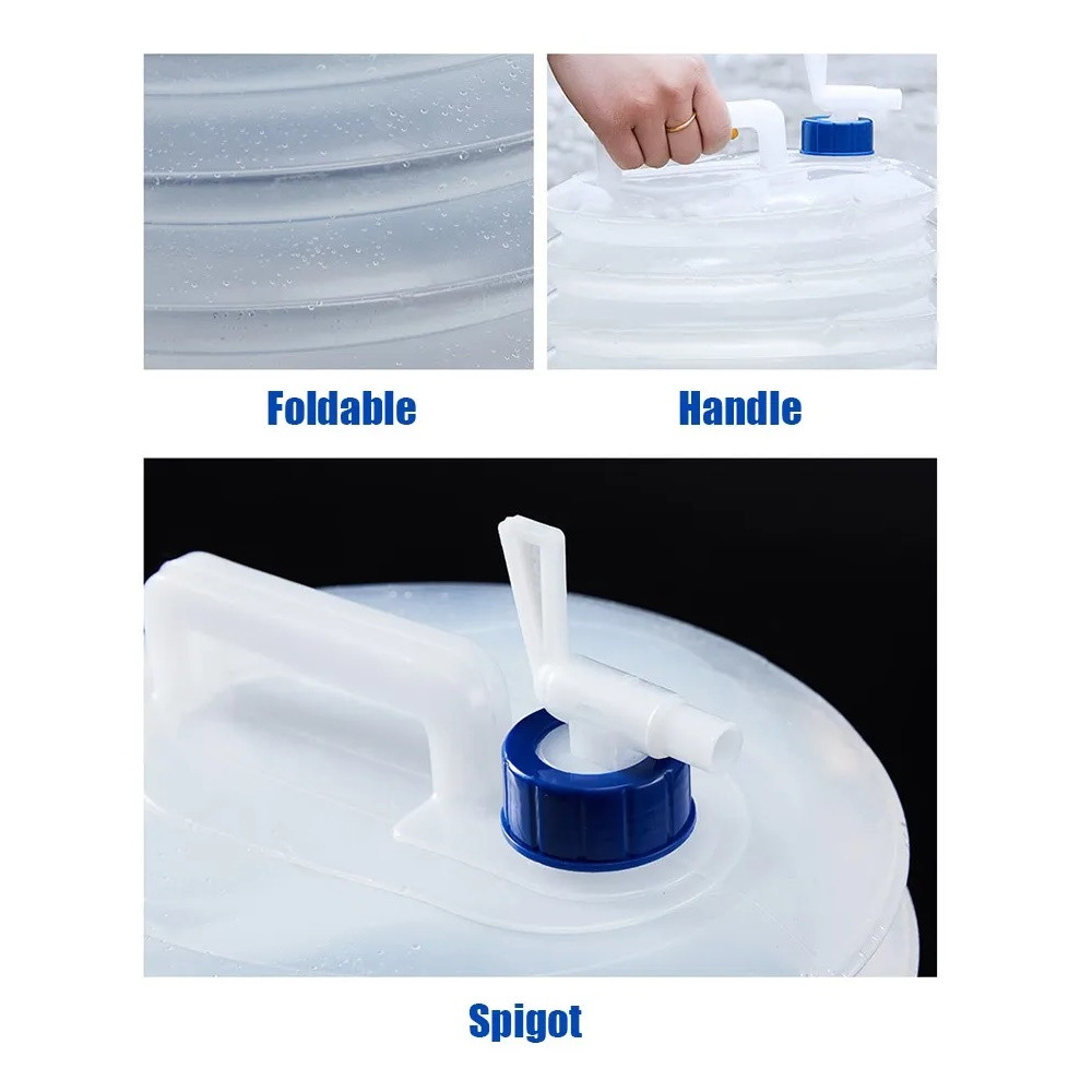 Miniatura 2 de Botellon Plegable De Agua 10L