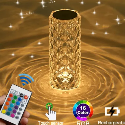 Miniatura 2 de Lampara Cristal De Mesa