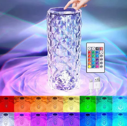 Miniatura 1 de Lampara Cristal De Mesa