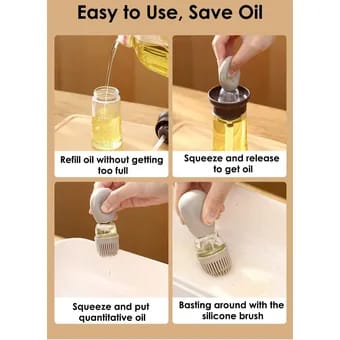 Dispensador de aceite de cocina con broc