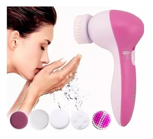 Masajeador limpiador facial 5en1