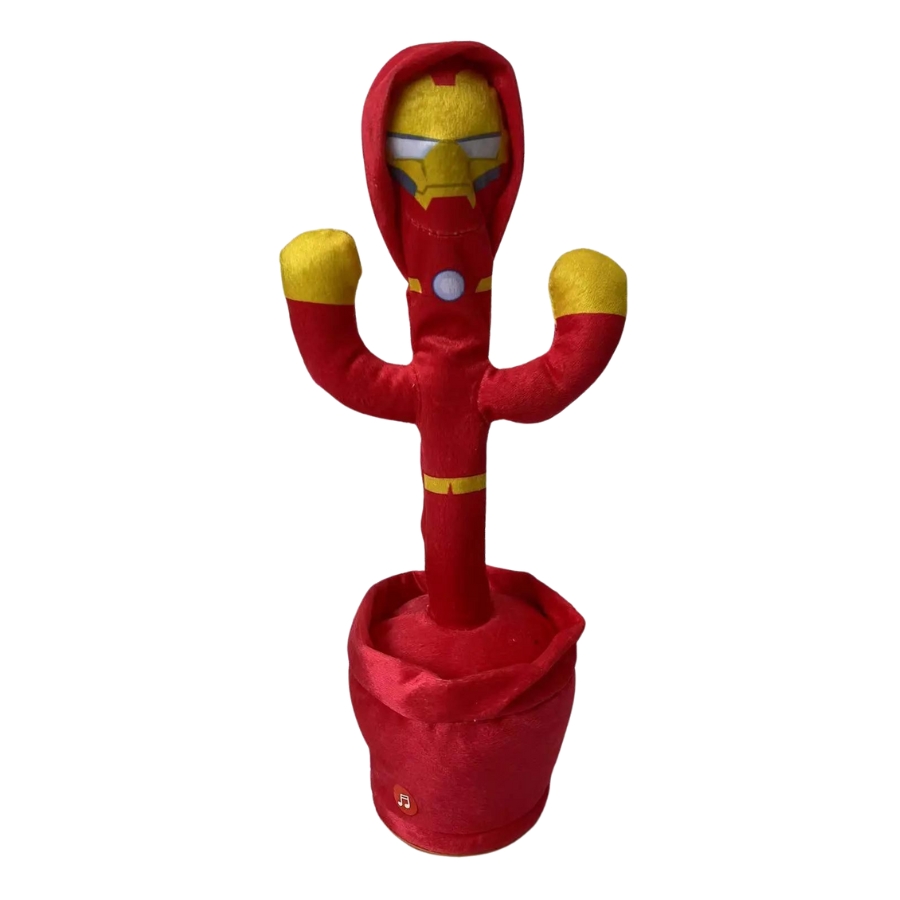 Vista 3 de CACTUS BAILARIN SUPER HEROES - Diseño: IronMan