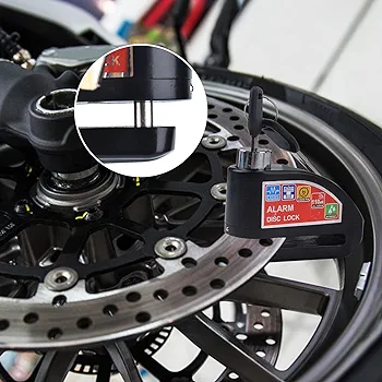 Magiin Candado con Alarma 110dB disco