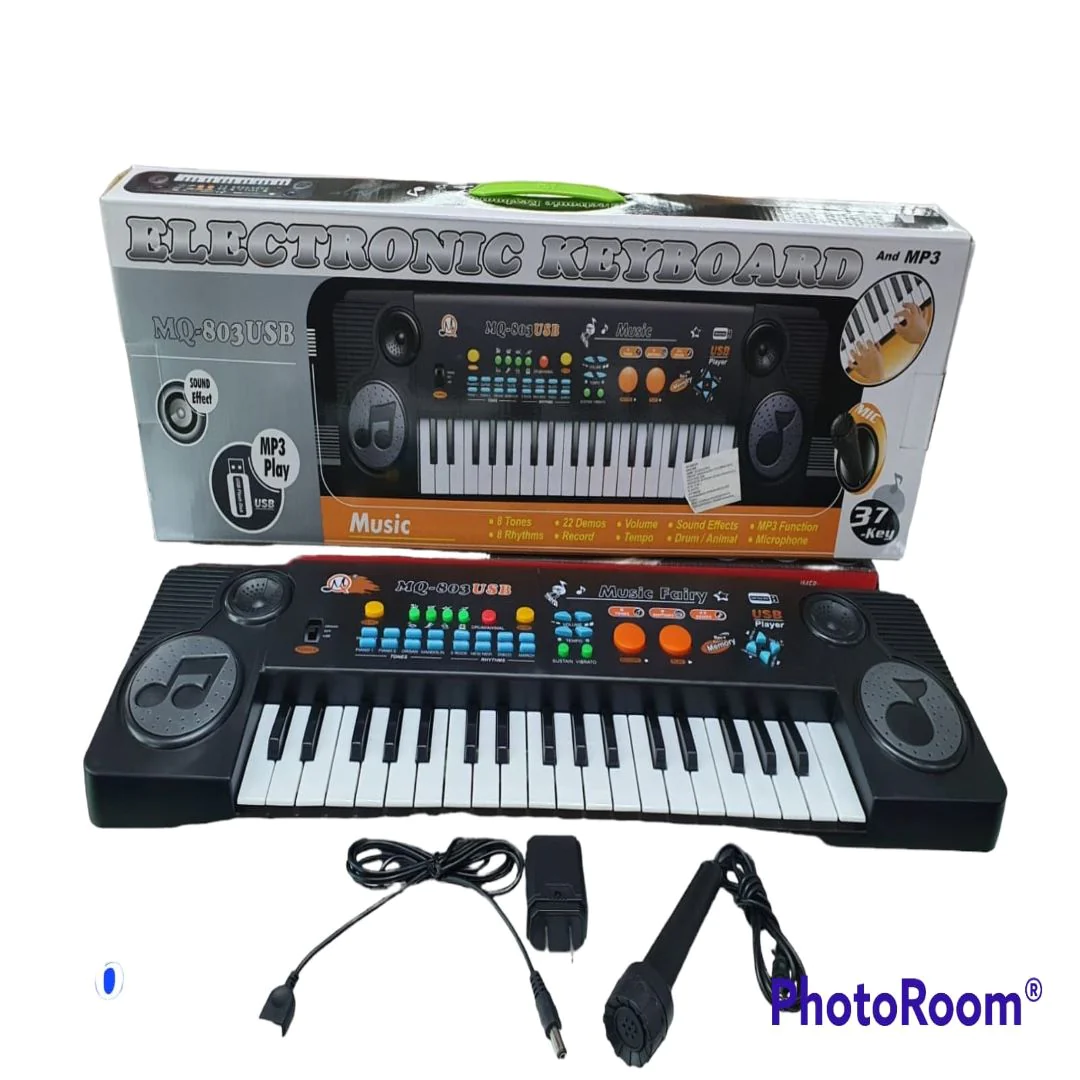 Miniatura 3 de Organeta Teclado Electrónico Mq 803 Usb