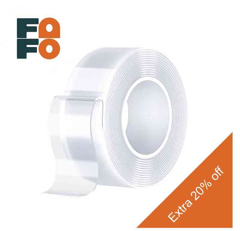 Miniatura 5 de Cinta Adhesiva Nano Resistencia 5m Doble