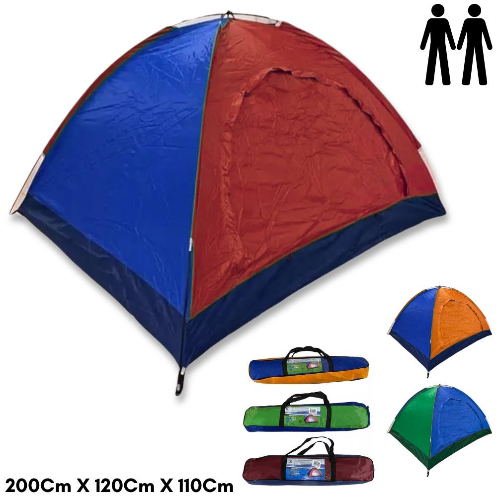Carpa Camping Impermeable Para 2 Persona