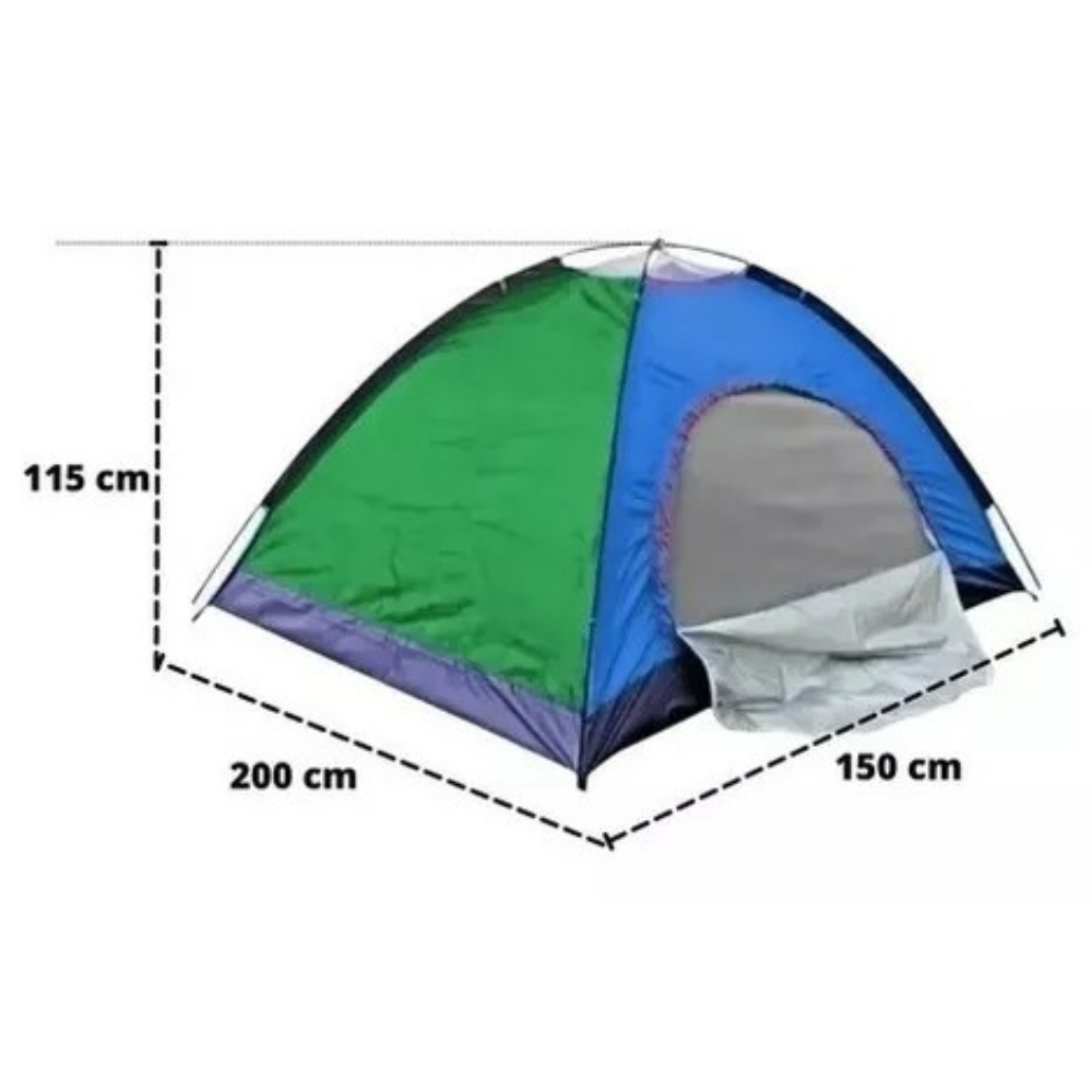 Carpa Camping 3 Personas Acampar Aventur