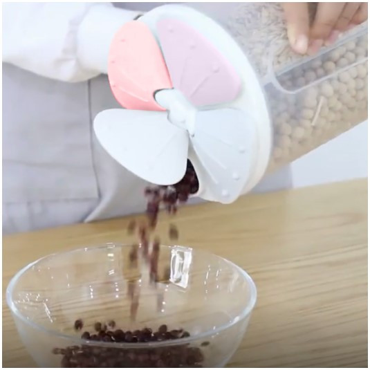 Envase Dispensador de cereales 4 divisio