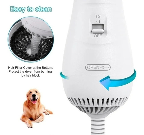 Miniatura 3 de Secador peine de pelo perros gatos ⚡