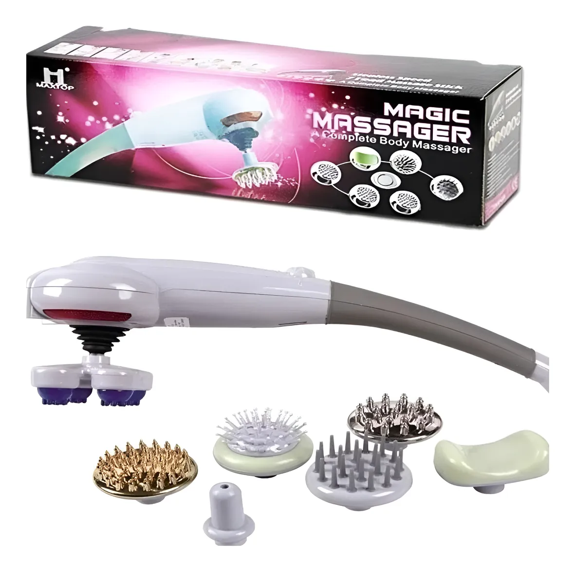 Masajeador Magic Electrico 8 En 1