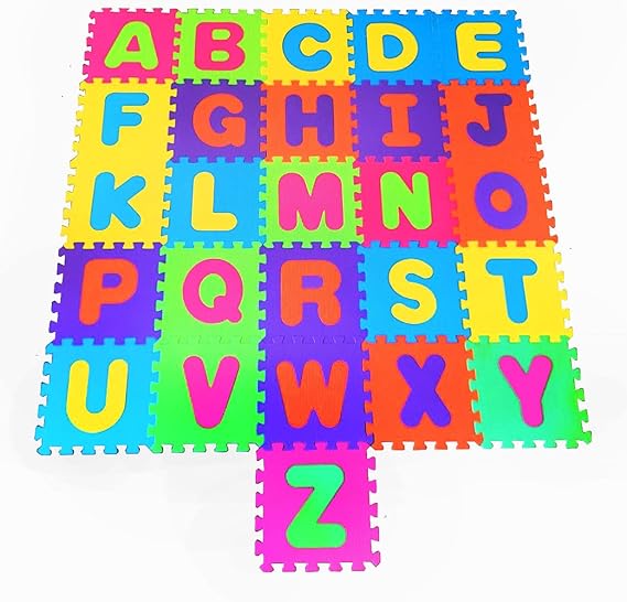Miniatura 2 de Tapete Grande Foamy Abecedario Completo