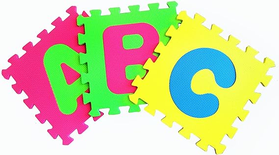 Tapete Grande Foamy Abecedario Completo