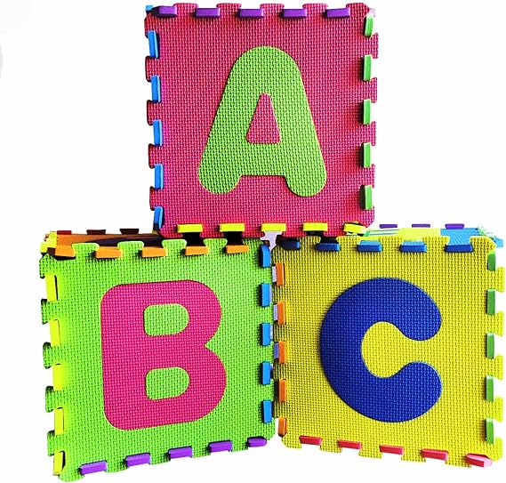 Miniatura 3 de Tapete Grande Foamy Abecedario Completo