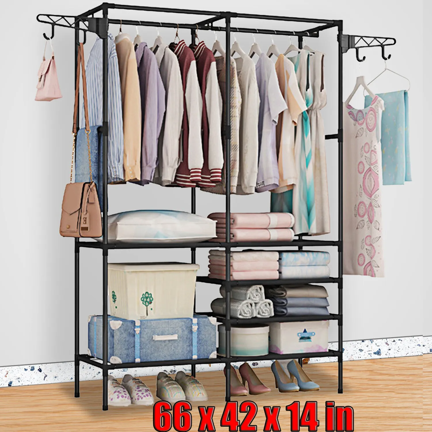 Armario closet Organizador Perchero
