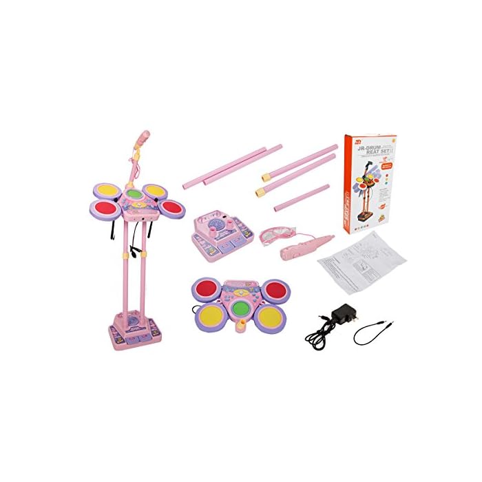 Miniatura 3 de Batería Musical Eléctrica Mp3 Niños Niña