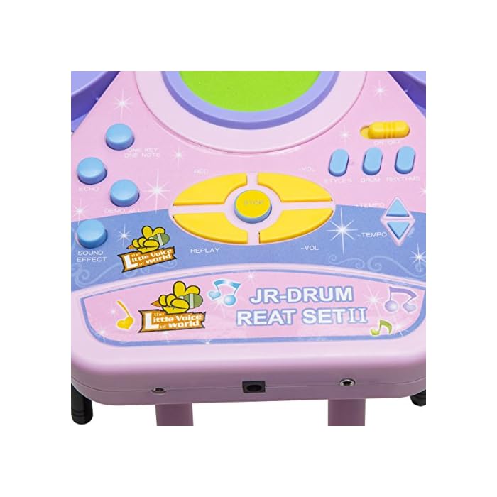 Miniatura 4 de Batería Musical Eléctrica Mp3 Niños Niña