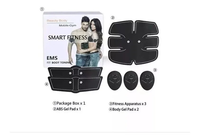 Gimnasia Pasiva SmartFitness Series 3En1