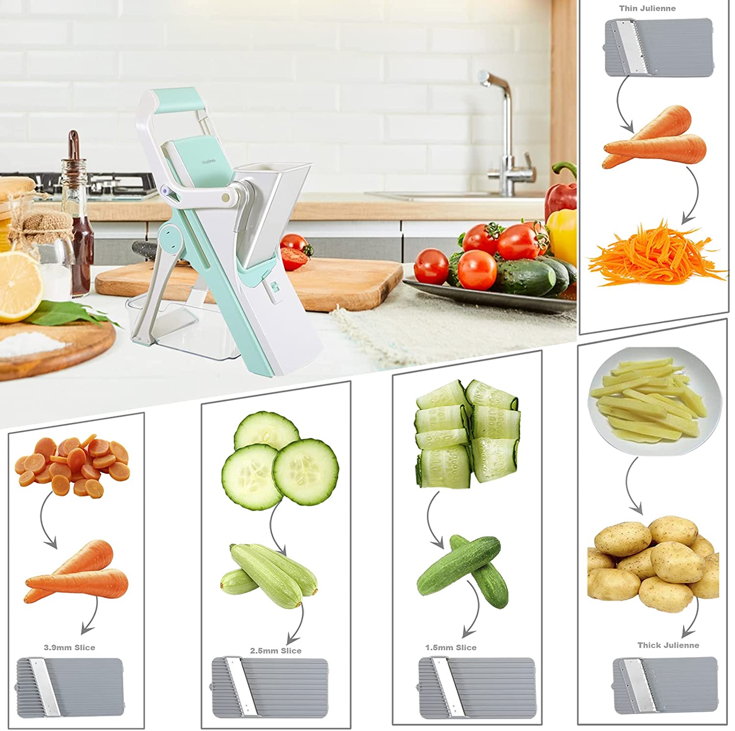 Rallador Multifun. Mandoline Vertical