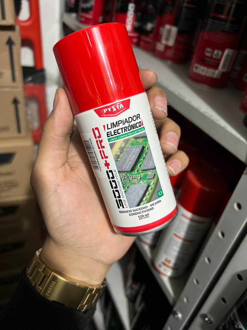 Limpiador Electrónico Spray 120ml ⚡