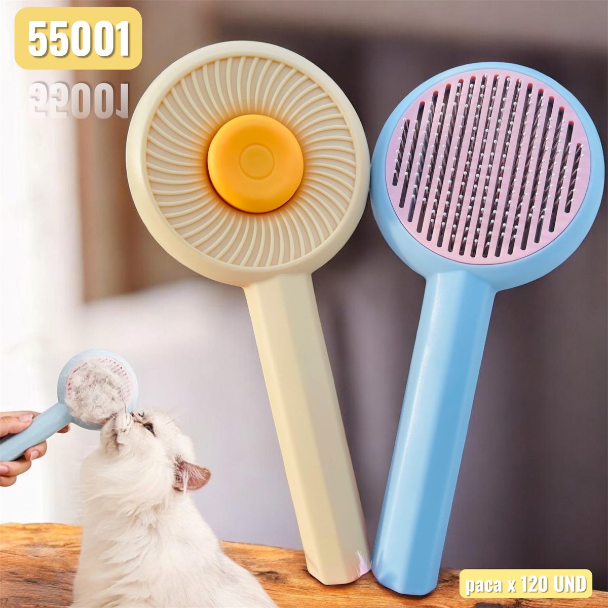 CEPILLO PARA MASCOTAS 55001