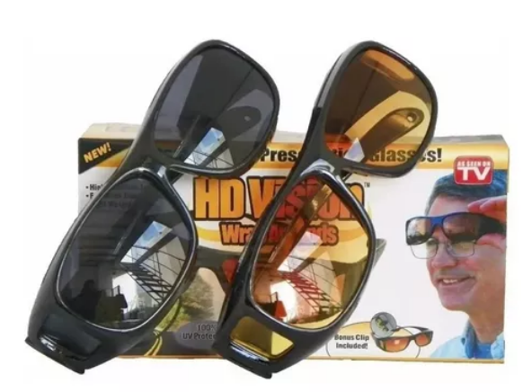 Miniatura 2 de Gafas HD Visión Wrap Día y Noche