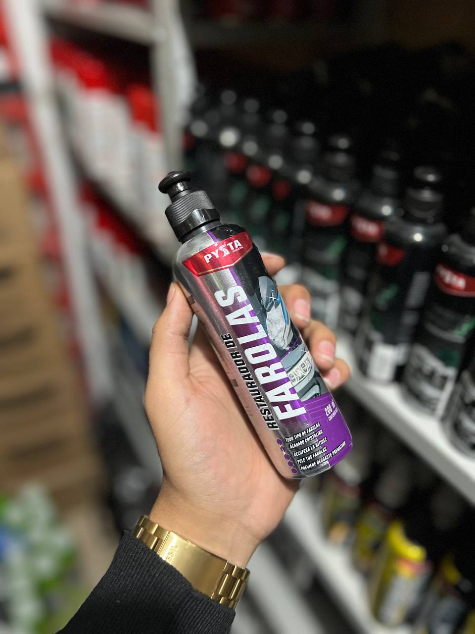 Liquido Restaurador Farolas Pysta