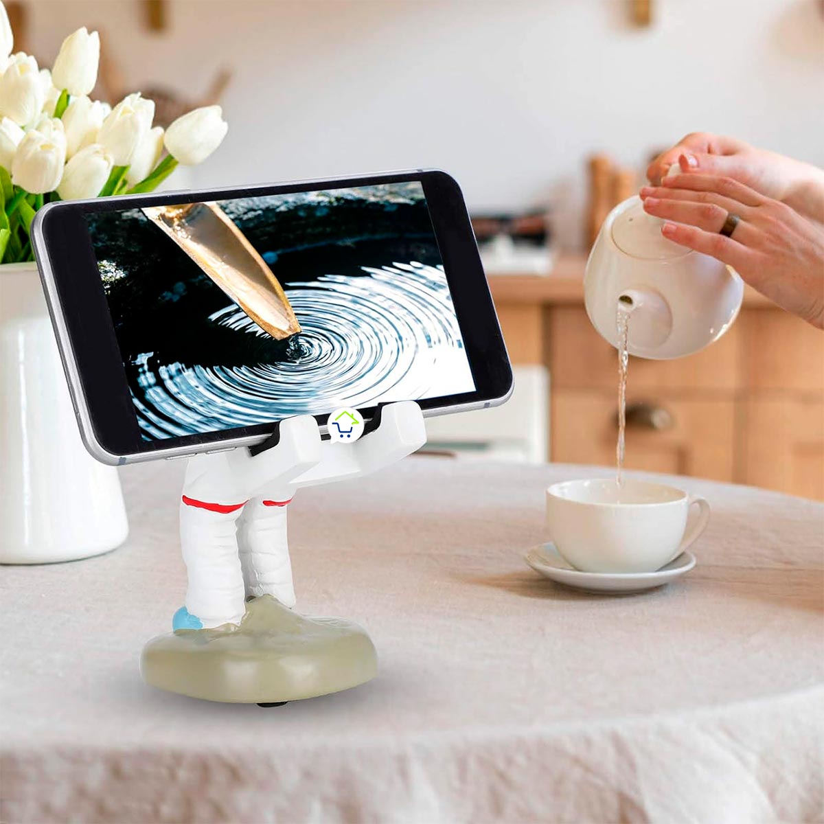 Miniatura 6 de Soporte Base Celular Astronauta SCAH01