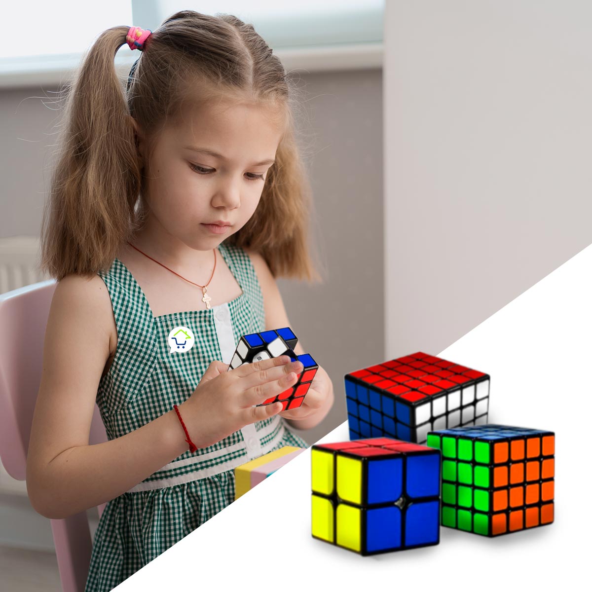 Miniatura 2 de Set X4 Cubo Rubik Engranaje EQY525