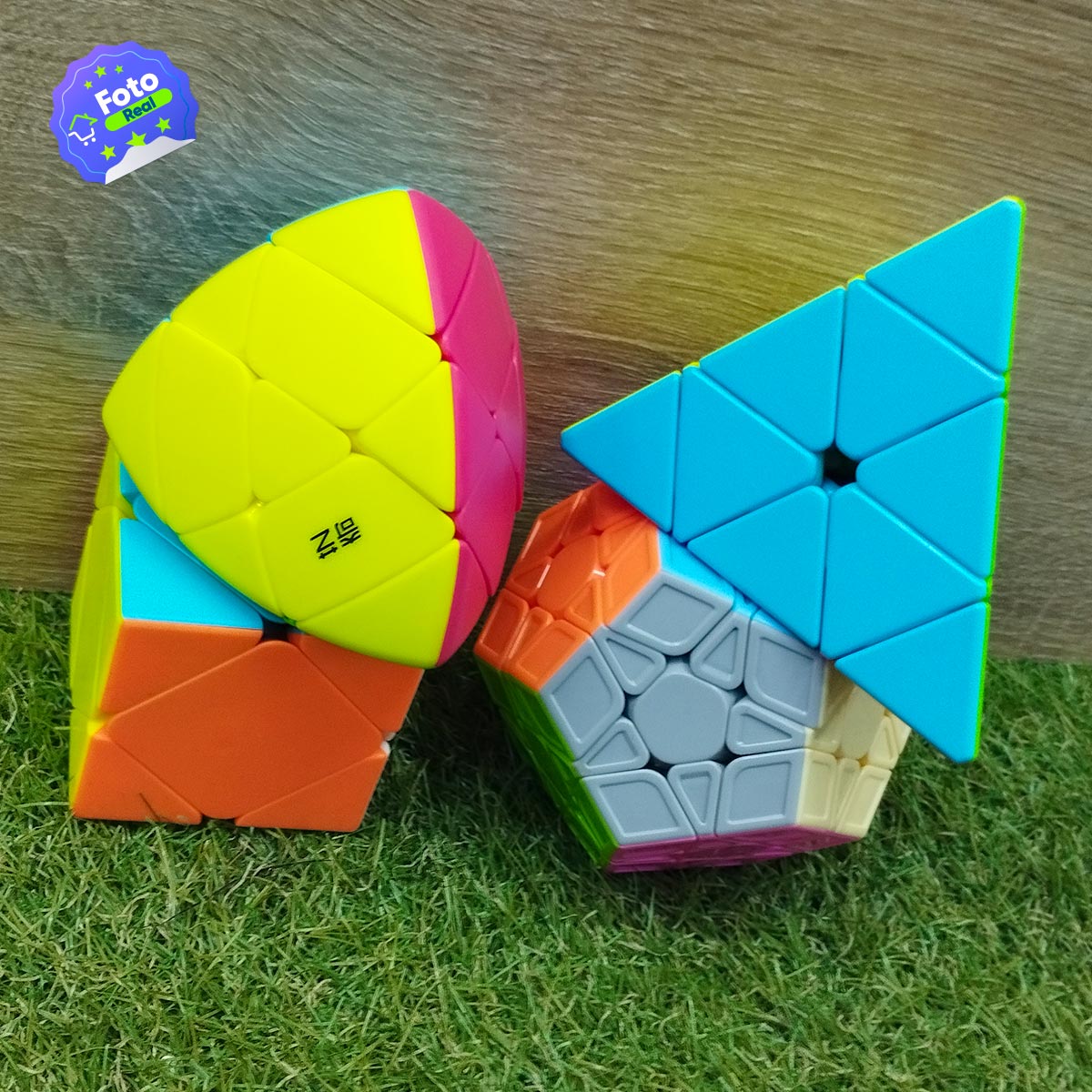 Miniatura 4 de Set x4 Cubo Rubik 3D Puzzle EQY528