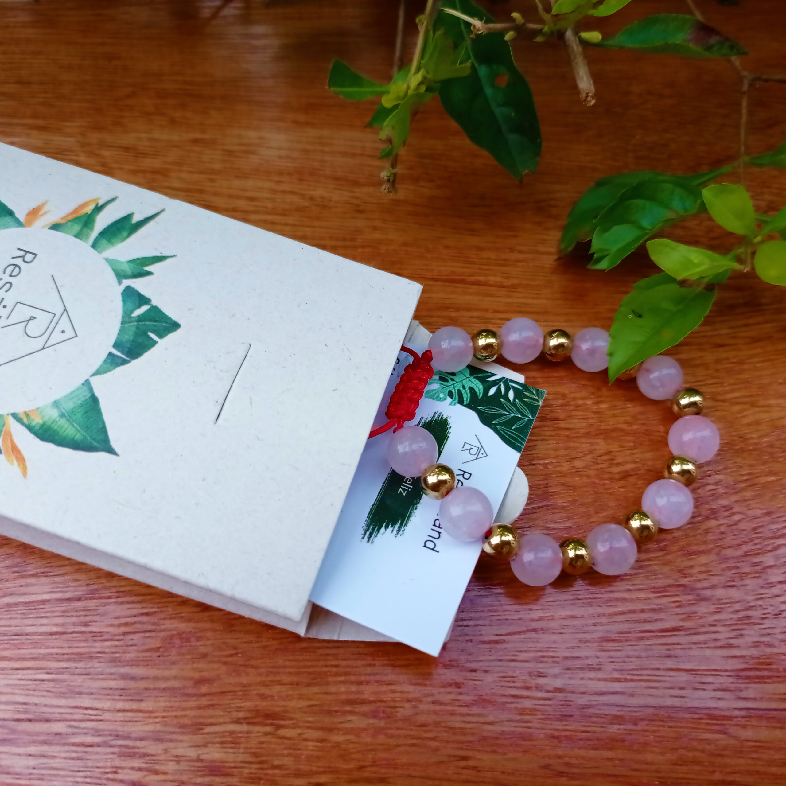 Miniatura 2 de Pulsera de Cuarzo Rosa