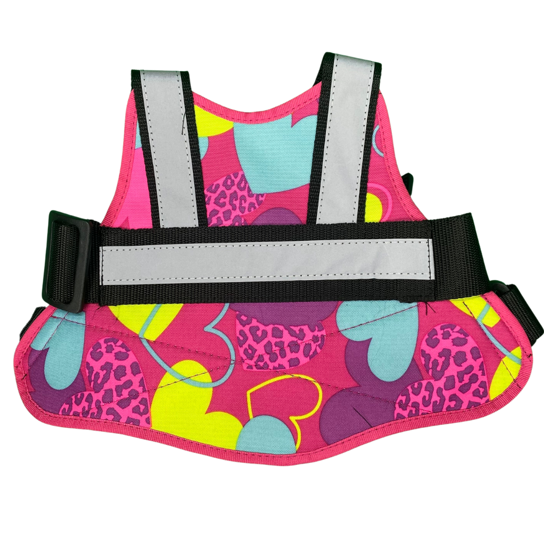 Vista 9 de Chaleco seguridad moto para niño(a) - COLOR: Mario Bross