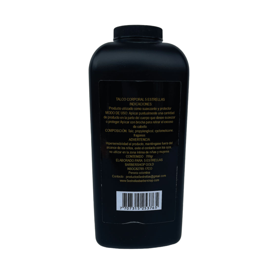 Miniatura 2 de Talco siliconado Barbería Afeitar Grande