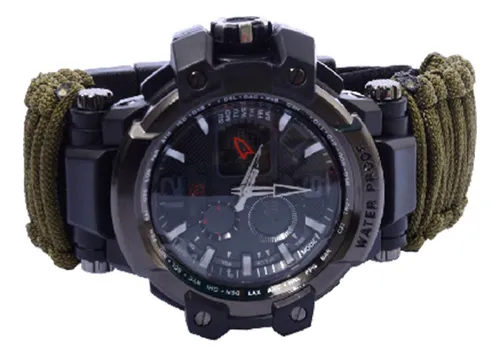 Miniatura 3 de Reloj Táctico Supervivencia 7 en 1