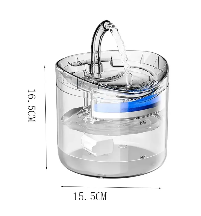 Fuente de agua para mascotas