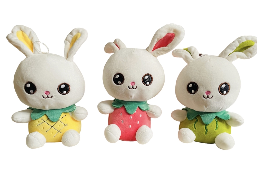 Miniatura 2 de PELUCHE CONEJITO FRUTAS