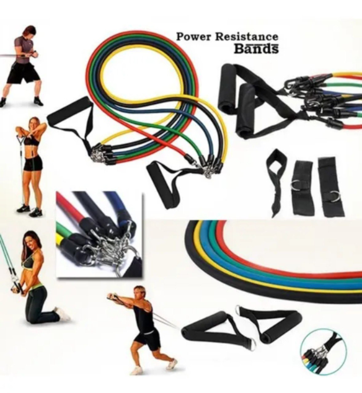 Miniatura 4 de Kit 11 Piezas Bandas Elásticas Tubulares