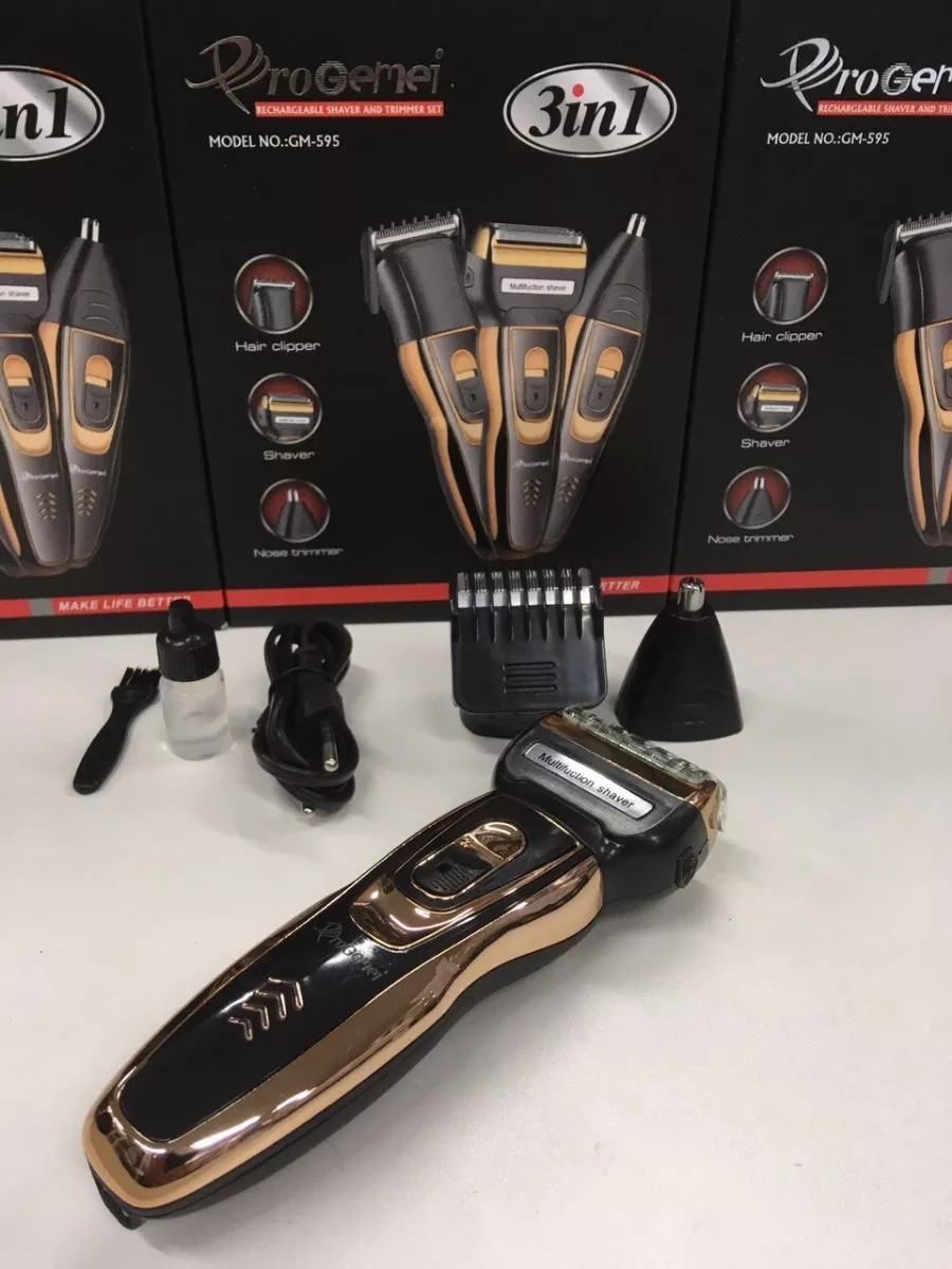 Miniatura 4 de Afeitadora 3 En 1 Gemei Gm 566