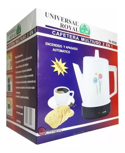 Cafetera Hervidora Eléctrica Multiusos