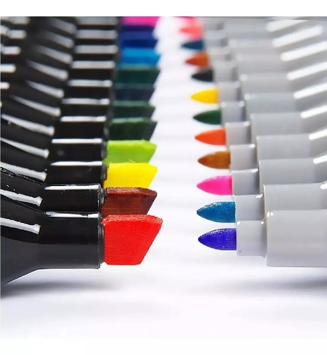 Miniatura 4 de Kit X 120 Piezas De Marcadores Dobles