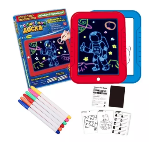 Miniatura 2 de Tablero De Dibujo Con Luz Led Magic Pad