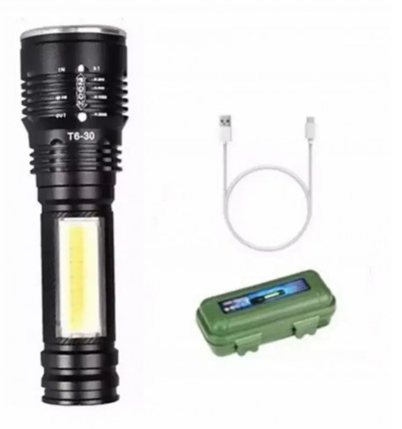 Linterna T6-30 Tactica Mediana